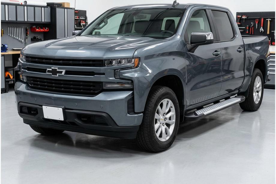 Chevrolet Silverado 2019- Pedane laterali Allmond Grey (2 pz, alluminio) Image