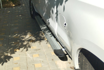 Chevrolet Silverado 2019- Pedane Laterali Maya V2 (2 pz, Alluminio) foto 2
