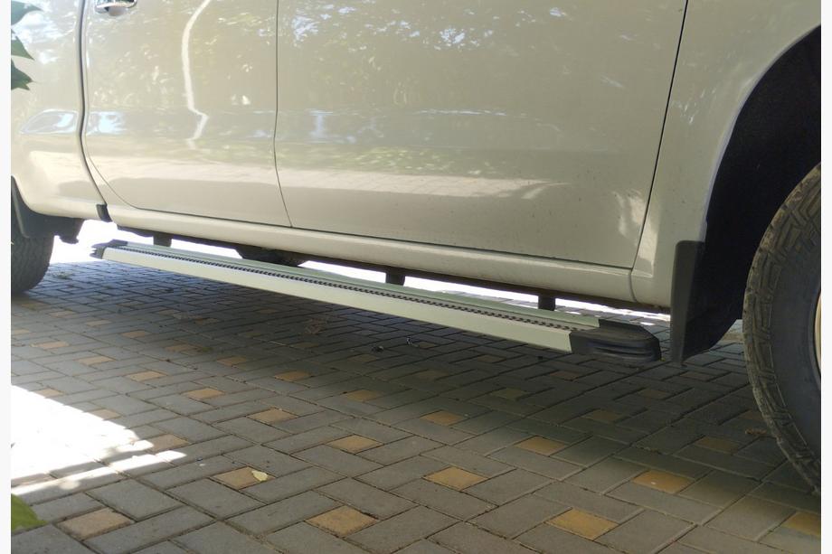Chevrolet Silverado 2019- Pedane Laterali Maya V2 (2 pz, Alluminio) Image