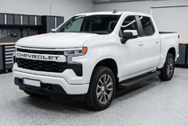 Chevrolet Silverado 2019- Pedane Laterali Allmond Black (2 pz, Alluminio) foto 1