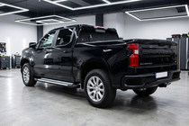 Chevrolet Silverado 2019- Pedane Laterali Line (2 pz, Alluminio) foto 1