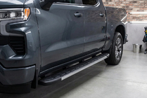 Chevrolet Silverado 2019- Pedane Laterali Duru (2 pz, Alluminio) foto 2