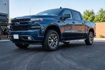 Chevrolet Silverado 2019- Pedane Laterali Maya V1 (2 pz, Alluminio) foto 1