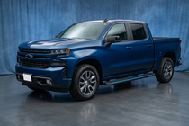 Chevrolet Silverado 2019- Pedane Laterali Maya Blue (2 pz, Alluminio) foto 1