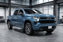 Chevrolet Silverado 2019- Pedane Laterali New Vision Grey (2 pz, Alluminio) foto 1