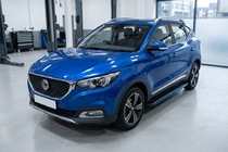 MG ZS 2017-2024 Pedane Laterali Maya Blue (2 pz, Alluminio) foto 1