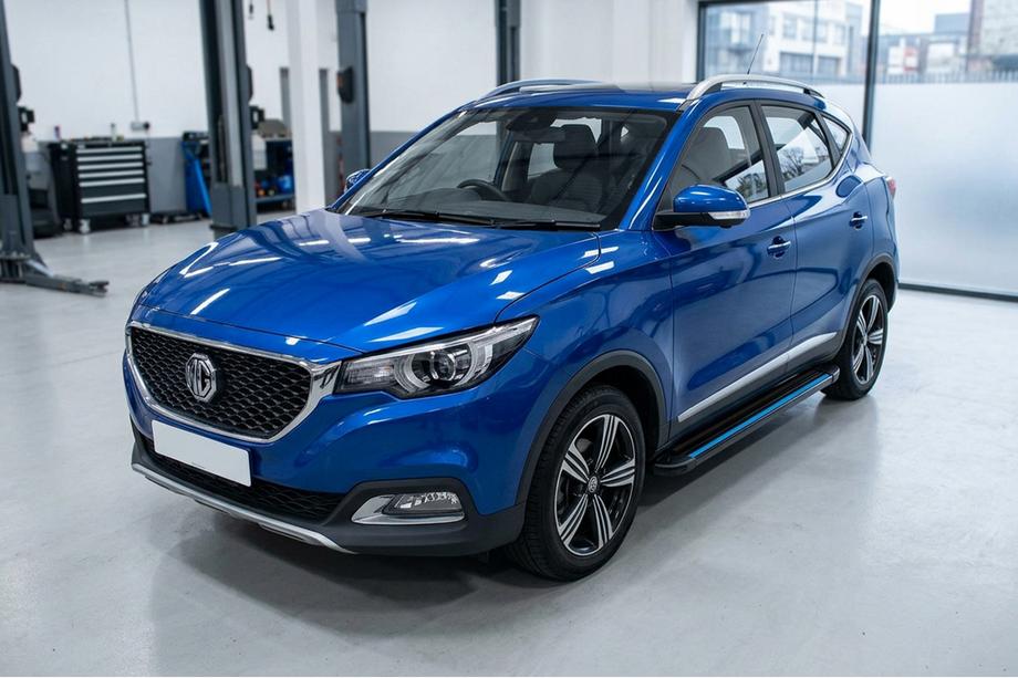 MG ZS 2017-2024 Pedane Laterali Maya Blue (2 pz, Alluminio) Image