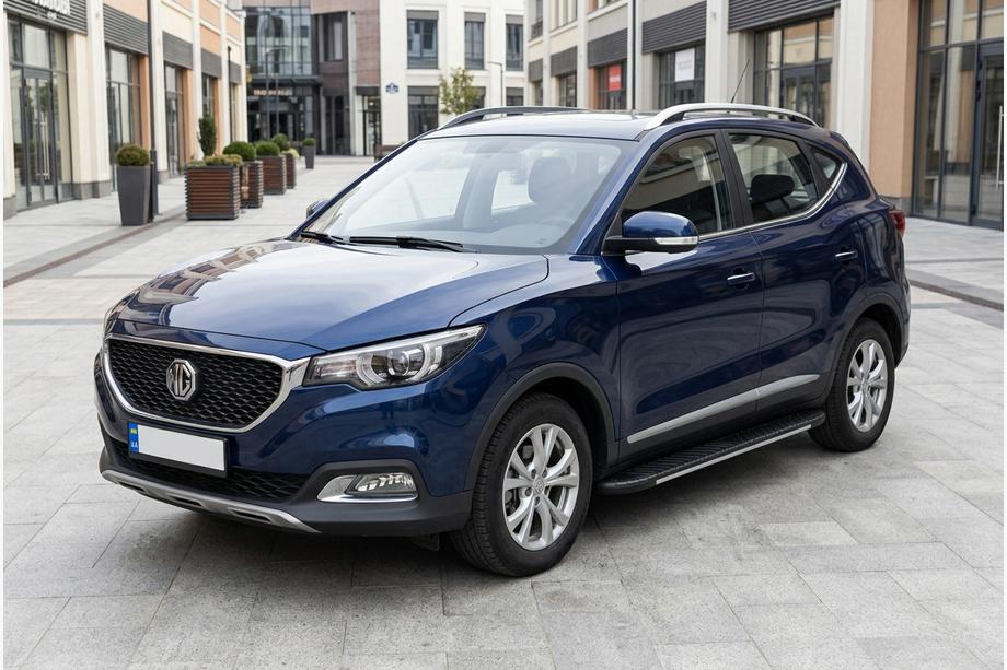 MG ZS 2017-2024 Pedane Laterali Bosphore Grey (2 pz, Alluminio) Image