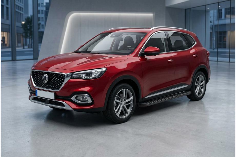 MG HS 2018- Pedane Laterali Tayga Black (2 pz, Alluminio) Foto 1