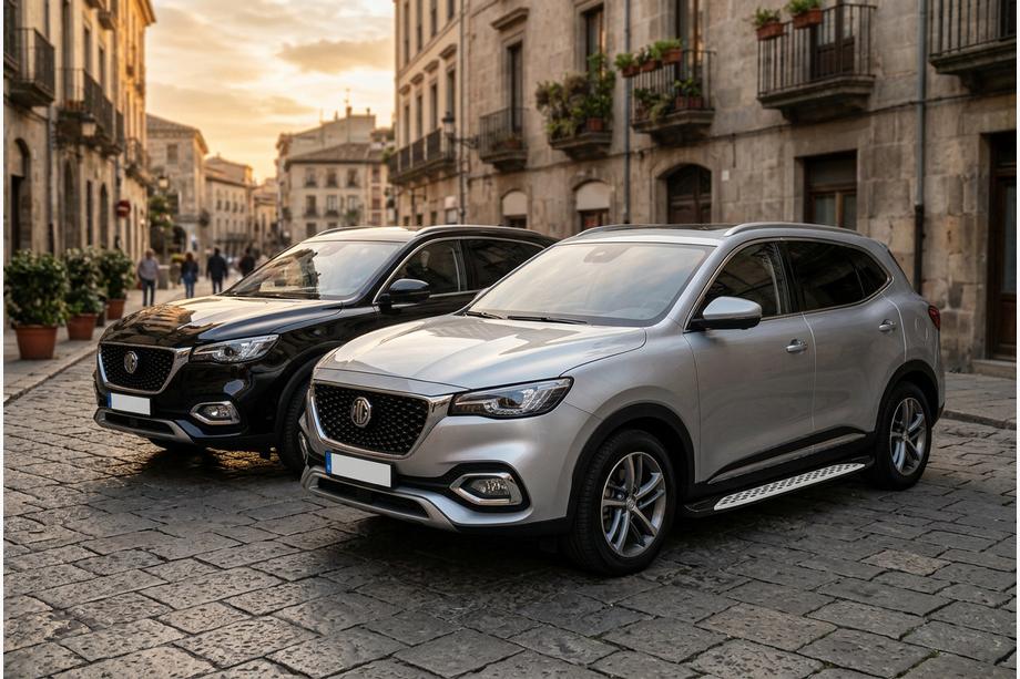 MG HS 2018- Pedane Laterali Shining V1 (2 pz, Alluminio) Image