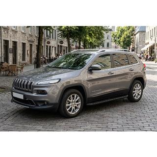 Pedane Laterali Tayga Black (2 pz, Alluminio) Jeep Cherokee KL 2013- foto 1