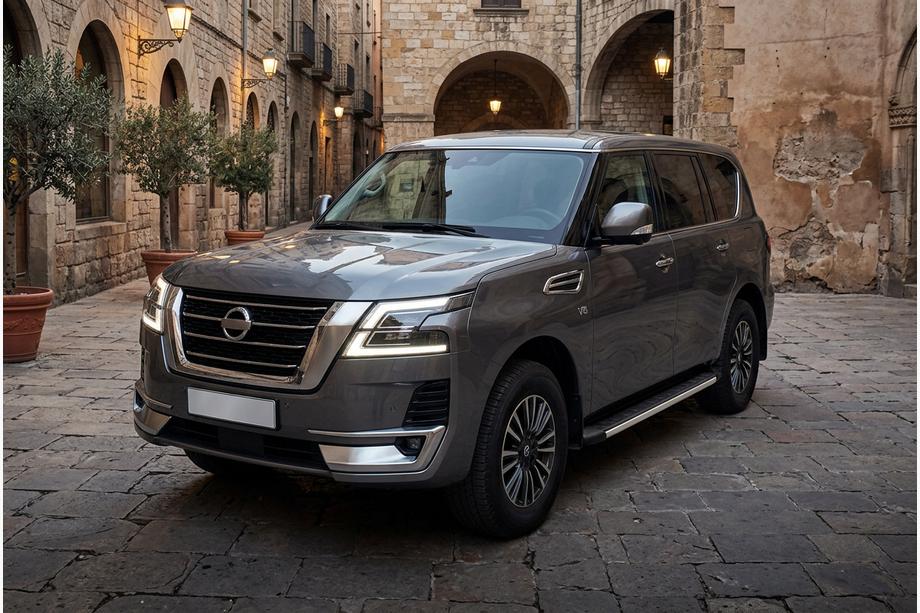 Nissan Armada 2016-2024 Pedane Laterali Fullmond (2 pz, Alluminio) Foto 1