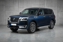 Nissan Armada 2016-2024 Pedane Laterali Maydos V2 (2 pz, Alluminio) foto 1