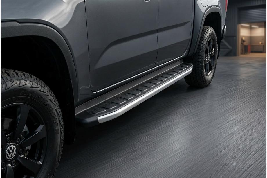 Volkswagen Amarok 2022- Pedane Laterali Fullmond (2 pz, Alluminio) Image