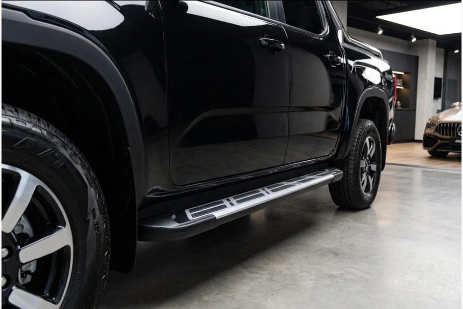 Volkswagen Amarok 2022- Pedane Laterali Sunrise (2 pz, Alluminio) Foto 1