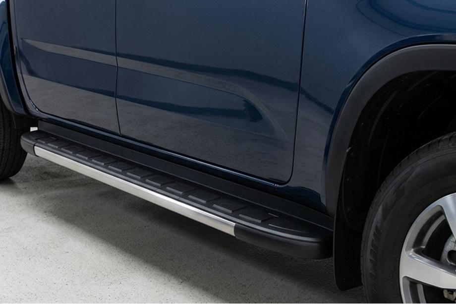 Volkswagen Amarok 2022- Pedane Laterali Duru (2 pz, Alluminio) Foto 1