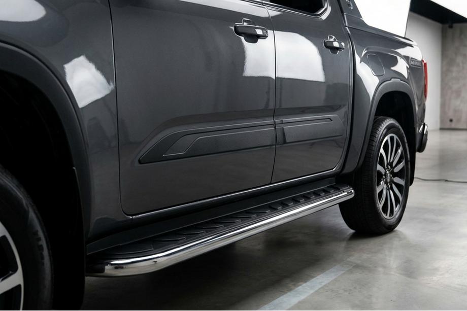 Volkswagen Amarok 2022- Pedane Laterali Maydos V1 (2 pz, Alluminio) Foto 1