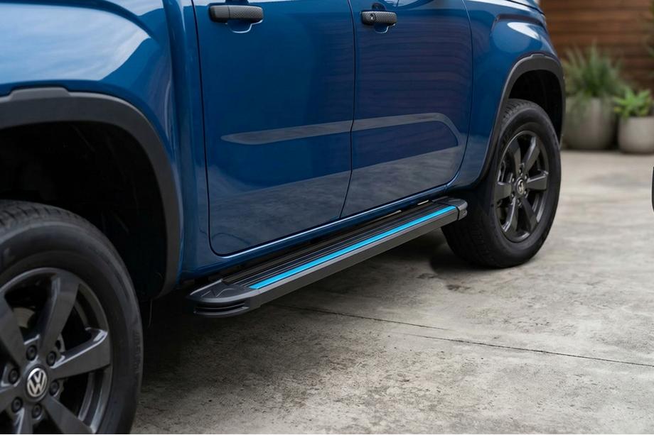 Ford Ranger 2022- Pedane Laterali Maya Blue (2 pz, Alluminio) Foto 1