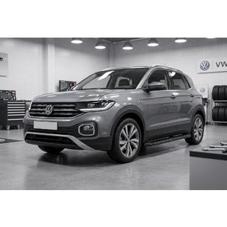 Pedane Laterali Tayga Black (2 pz, Alluminio) Volkswagen T-Cross 2019- foto 1