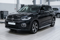 Volkswagen T-Cross 2019- Pedane Laterali Maydos V2 (2 pz, Alluminio) foto 1