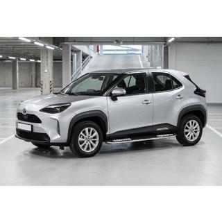 Pedane Laterali Tayga V2 (2 pz, Alluminio) Toyota Yaris/Yaris Cross (XP210) 2020- foto 1