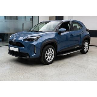Pedane Laterali Duru (2 pz, Alluminio) Toyota Yaris/Yaris Cross (XP210) 2020- foto 1