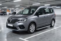 Renault Kangoo/Express 2021- Pedane Laterali Tayga Grey (2 pz, Alluminio) Renault Express dal 2021 foto 1