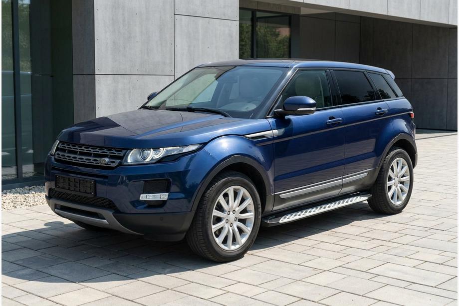 Range Rover Evoque 2012-2018 Pedane Laterali Shining V1 (2 pz, Alluminio) Image