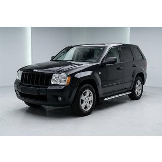 Pedane Laterali Shining V1 (2 pz, Alluminio) Jeep Grand Cherokee WK 2004-2010 foto 1