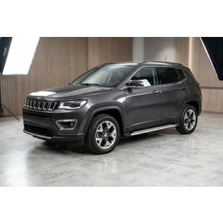 Pedane Laterali Shining V1 (2 pz, Alluminio) Jeep Compass 2016- foto 1