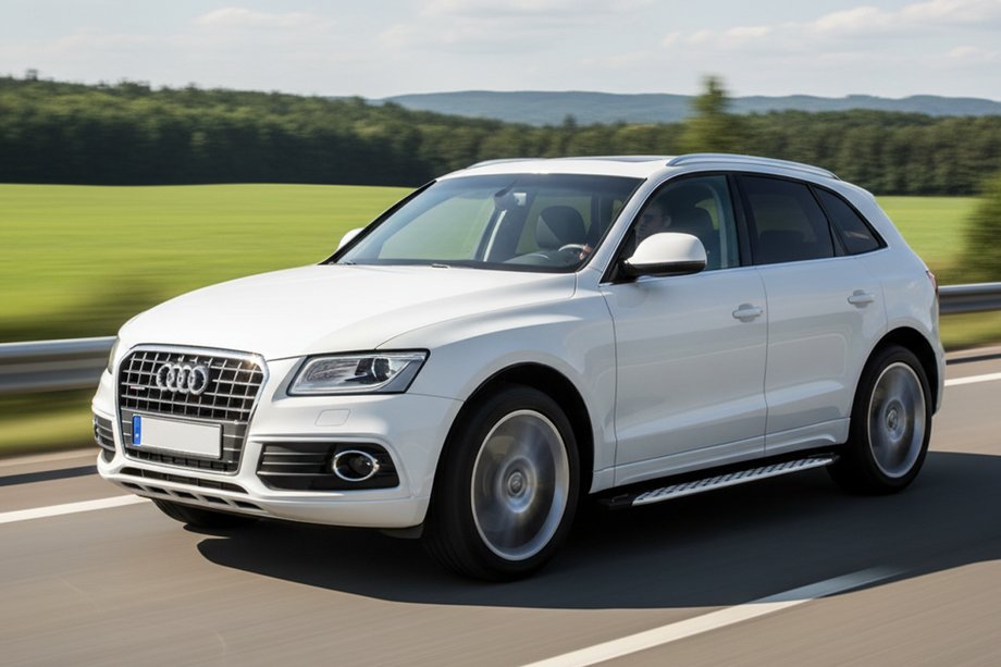 Audi Q5 2008-2017 Pedane Laterali Shining V1 (2 pz, Alluminio) Foto 1