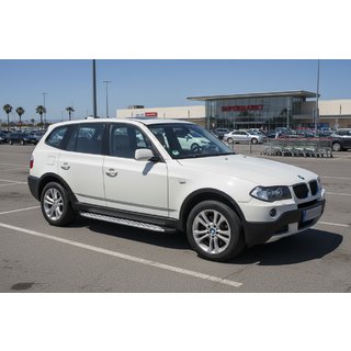 Pedane Laterali Shining V1 (2 pz, Alluminio) BMW X3 E83 2003-2010 foto 1