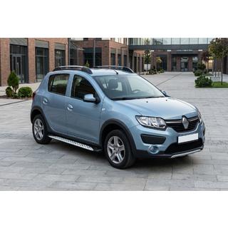 Pedane Laterali Shining V1 (2 pz, Alluminio) Renault Sandero 2013-2022 foto 1