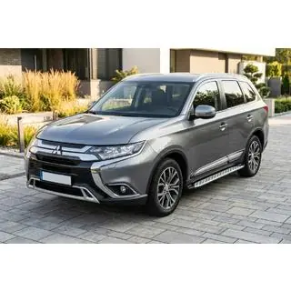 Pedane Laterali Shining V1 (2 pz, Alluminio) Mitsubishi Outlander 2012-2021 foto 1
