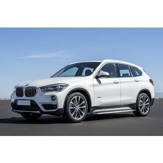 Pedane Laterali Shining V1 (2 pz, Alluminio) BMW X1 F48 2015-2022 foto 1