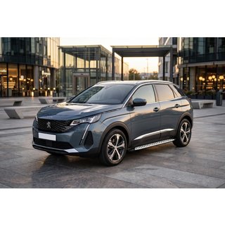 Pedane Laterali Shining V1 (2 pz, Alluminio) Peugeot 3008 2016-2023 foto 1