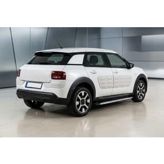 Pedane Laterali Shining V1 (2 pz, Alluminio) Citroen Cactus 2014-2020 foto 1
