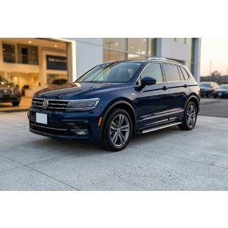 Pedane Laterali Shining V1 (2 pz, Alluminio) Volkswagen Tiguan 2016-2023 foto 1