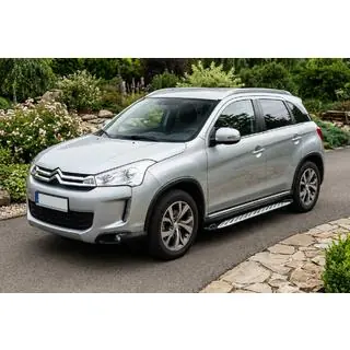 Pedane Laterali Shining V1 (2 pz, Alluminio) Citroen C-4 Aircross 2012-2017 foto 1