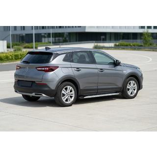 Pedane Laterali Shining V1 (2 pz, Alluminio) Opel Grandland X 2017- foto 1