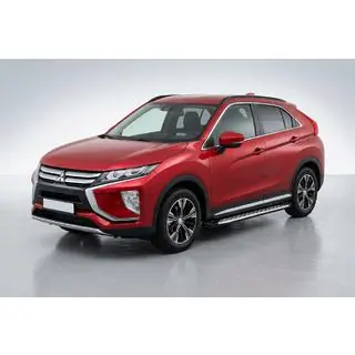 Pedane Laterali Shining V1 (2 pz, Alluminio) Mitsubishi Eclipse Cross 2017- foto 1