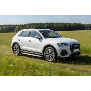 Pedane Laterali Shining V1 (2 pz, Alluminio) Audi Q3 2019–2025 foto 1