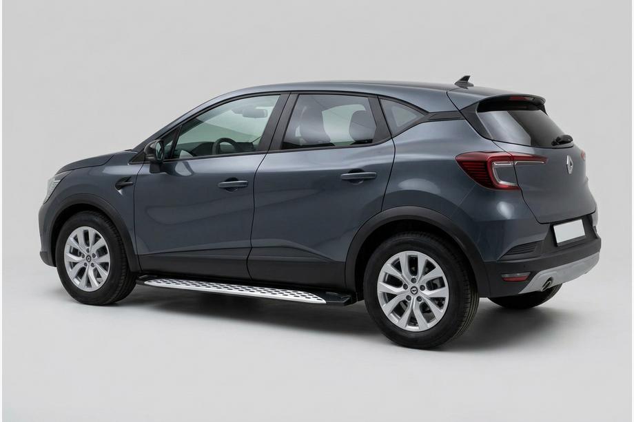 Renault Captur 2019- Pedane Laterali Shining V1 (2 pz, Alluminio) Foto 1