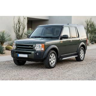 Pedane Laterali Shining V1 (2 pz, Alluminio) Land Rover Discovery III 2004–2009 foto 1