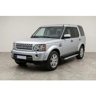 Pedane Laterali Shining V1 (2 pz, Alluminio) Land Rover Discovery IV 2009-2017 foto 1
