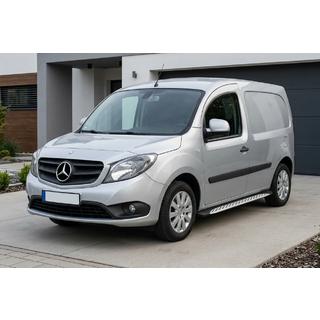 Pedane Laterali Shining V1 (2 pz, Alluminio) Mercedes Citan 2013-2021 foto 1