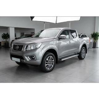 Pedane Laterali Shining V1 (2 pz, Alluminio) Nissan Navara/NP300 2016- foto 1