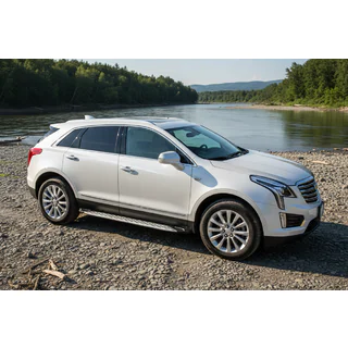 Pedane Laterali Shining V1 (2 pz, Alluminio) Cadillac XT5 2016- foto 1