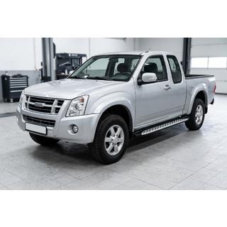 Pedane Laterali Shining V1 (2 pz, Alluminio) Isuzu D-Max 2002-2011 foto 1