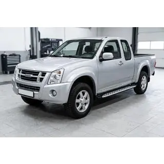 Pedane Laterali Shining V1 (2 pz, Alluminio) Isuzu D-Max 2002-2011 foto 1
